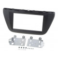 MA84005/T+KIT; Radio mounting frame; Suzuki; 2 DIN; black; PER.PIC.