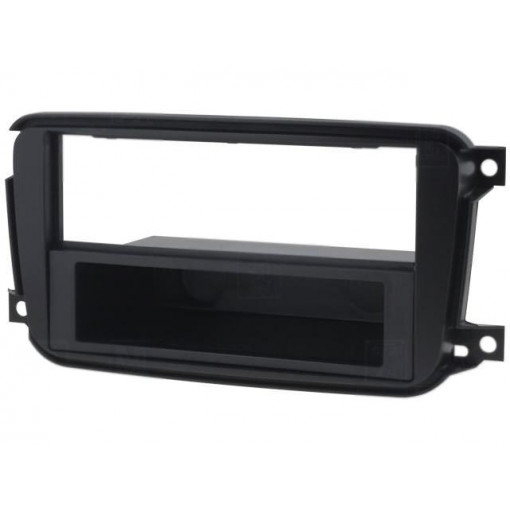 MA78005; Radio mounting frame; Smart; 2 DIN; black; PER.PIC.
