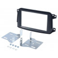 MA78005/T+STF; Radio mounting frame; Smart; 2 DIN; black; PER.PIC.
