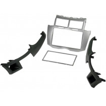 ; Radio mounting frame; Toyota; 2 DIN; silver; 4CARMEDIA