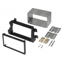 381275-04; Radio mounting frame; SsangYong; 2 DIN; black; ACV