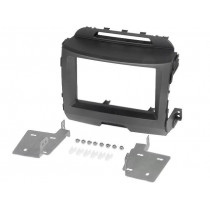 381178-28-1; Radio mounting frame; Kia; 2 DIN; black; ACV