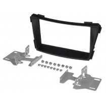 381143-40; Radio mounting frame; Hyundai; 2 DIN; black; ACV
