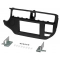 381178-29-1; Radio mounting frame; Kia; 2 DIN; black; ACV