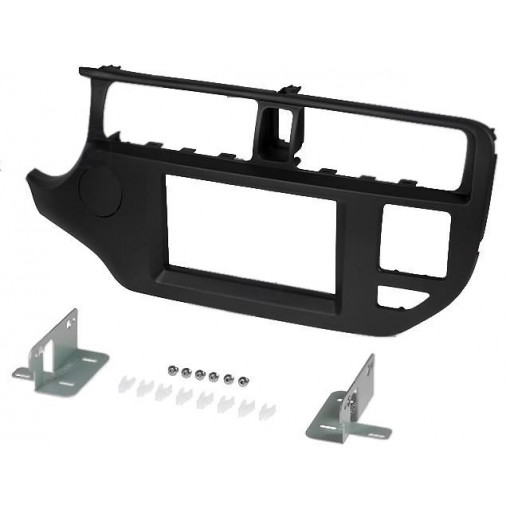 381178-29-1; Radio mounting frame; Kia; 2 DIN; black; ACV