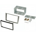 381040-01; Radio mounting frame; Peugeot; 2 DIN; silver; ACV