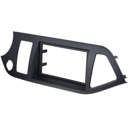 MA39039/T; Radio mounting frame; Kia; 2 DIN; black; PER.PIC.