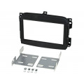 MA26022/T+KIT; Radio mounting frame; Fiat; 2 DIN; black; PER.PIC.