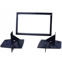 95-7326; Radio mounting frame; Hyundai; 2 DIN; black; METRA
