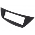 281250-12-0; Radio mounting frame; Renault; 1 DIN; black; ACV