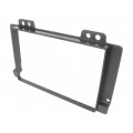 MA75002/T; Radio mounting frame; Land Rover; 2 DIN; black; PER.PIC.