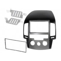 ; Radio mounting frame; Hyundai; 2 DIN; black; 4CARMEDIA