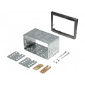 ; Radio mounting frame; Porsche; 2 DIN; grey; 4CARMEDIA