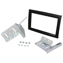 MA39053/T+KIT; Radio mounting frame; Kia; 2 DIN; black; PER.PIC.