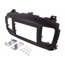 MA90022/T+KIT; Radio mounting frame; Citroën,Peugeot,Toyota; 2 DIN; black; PER.PIC.
