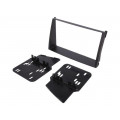 381178-25-0; Radio mounting frame; Kia; 2 DIN; black; ACV