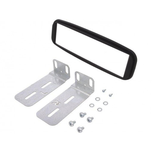 MA70011-05; Radio mounting frame; Renault; 1 DIN; black; PER.PIC.