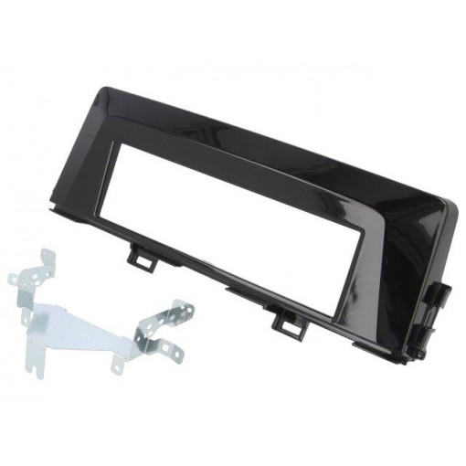 MA39059-05; Radio mounting frame; Kia; 1 DIN; black gloss; PER.PIC.