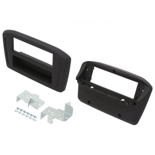 MA39058-05; Radio mounting frame; Hyundai; 1 DIN; matt black; PER.PIC.