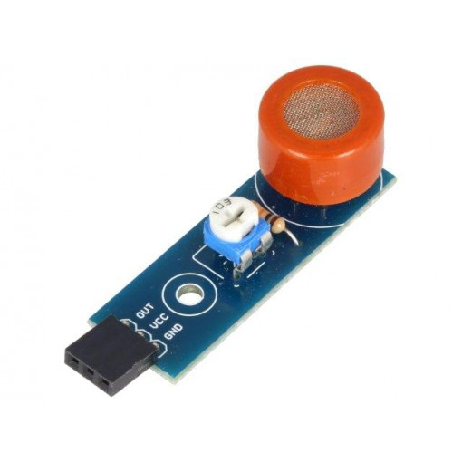 RBFN-EU-SEN-BMT-13; Sensor: atmospheric; gas; 5VDC; MQ-3; Application: ARDUINO; I/O: 3; ROBOFUN