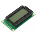 RC0802A-FHW-ESX; Display: LCD; alphanumeric; FSTN Positive; 8x2; gray; 58x32x13.2mm; RAYSTAR OPTRONICS RC0802A-FHW-ESX; Display: LCD; alphanumeric; FSTN Positive; 8x2; gray; 58x32x13.2mm; RAYSTAR OPTRONICS