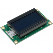 RC0802A-TIY-CSV; Display: LCD; alphanumeric; FSTN Negative; 8x2; black; LED; PIN: 14; RAYSTAR OPTRONICS RC0802A-TIY-CSV; Display: LCD; alphanumeric; FSTN Negative; 8x2; black; LED; PIN: 14; RAYSTAR OPTRONICS