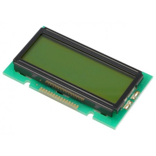 RC1202A-YHY-ESX; Display: LCD; alphanumeric; STN Positive; 12x2; yellow-green; LED; RAYSTAR OPTRONICS