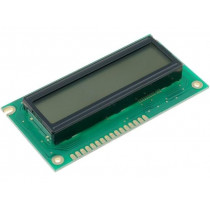 RC1602A-FHW-ESV; Display: LCD; alphanumeric; FSTN Positive; 16x2; gray; LED; PIN: 16; RAYSTAR OPTRONICS RC1602A-FHW-ESV; Display: LCD; alphanumeric; FSTN Positive; 16x2; gray; LED; PIN: 16; RAYSTAR OPTRONICS