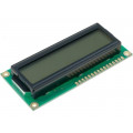 RC1602B-FHW-CSV; Display: LCD; alphanumeric; FSTN Positive; 16x2; gray; LED; PIN: 16; RAYSTAR OPTRONICS RC1602B-FHW-CSV; Display: LCD; alphanumeric; FSTN Positive; 16x2; gray; LED; PIN: 16; RAYSTAR OPTRONICS