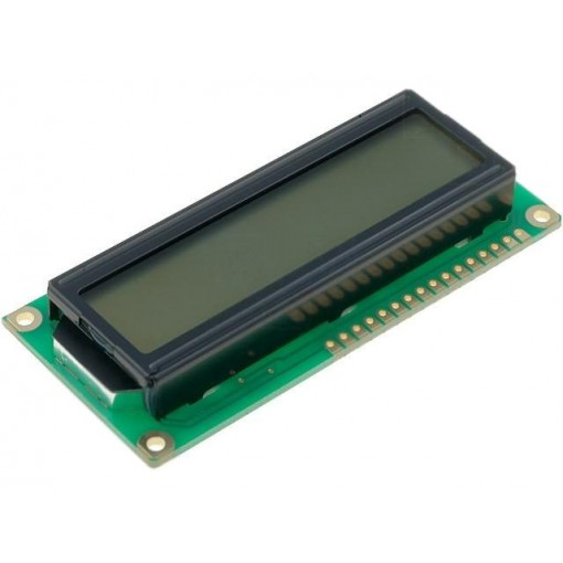 RC1602B-FHW-ESV; Display: LCD; alphanumeric; FSTN Positive; 16x2; gray; LED; PIN: 16; RAYSTAR OPTRONICS