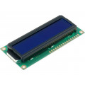 RC1602B2-BIW-CSX; Display: LCD; alphanumeric; STN Negative; 16x2; blue; 80x36x10mm; RAYSTAR OPTRONICS RC1602B2-BIW-CSX; Display: LCD; alphanumeric; STN Negative; 16x2; blue; 80x36x10mm; RAYSTAR OPTRONICS