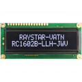 RC1602B5-LLH-JWV; Display: LCD; alphanumeric; VA Negative; 16x2; 80x36x13.2mm; LED; RAYSTAR OPTRONICS RC1602B5-LLH-JWV; Display: LCD; alphanumeric; VA Negative; 16x2; 80x36x13.2mm; LED; RAYSTAR OPTRONICS