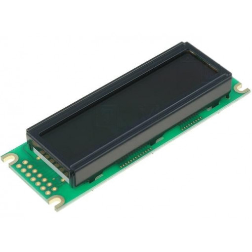 RC1602D-TIY-ESX; Display: LCD; alphanumeric; FSTN Negative; 16x2; black; LED; PIN: 14; RAYSTAR OPTRONICS