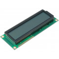 RC1602E-GHW-ESV; Display: LCD; alphanumeric; STN Positive; 16x2; gray; LED; PIN: 16; RAYSTAR OPTRONICS RC1602E-GHW-ESV; Display: LCD; alphanumeric; STN Positive; 16x2; gray; LED; PIN: 16; RAYSTAR OPTRONICS