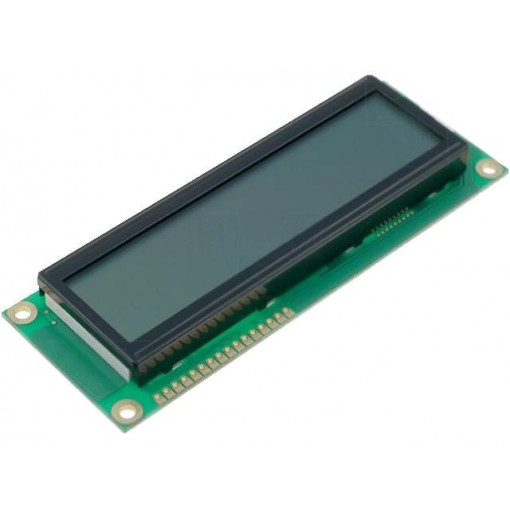 RC1602E-GHY-ESV; Display: LCD; alphanumeric; STN Positive; 16x2; gray; LED; PIN: 16; RAYSTAR OPTRONICS
