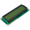 RC1602E-YHW-ESV; Display: LCD; alphanumeric; STN Positive; 16x2; yellow-green; LED; RAYSTAR OPTRONICS RC1602E-YHW-ESV; Display: LCD; alphanumeric; STN Positive; 16x2; yellow-green; LED; RAYSTAR OPTRONICS
