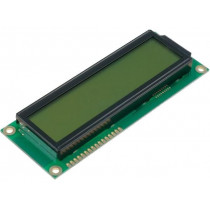 RC1602E-YHW-ESV; Display: LCD; alphanumeric; STN Positive; 16x2; yellow-green; LED; RAYSTAR OPTRONICS
