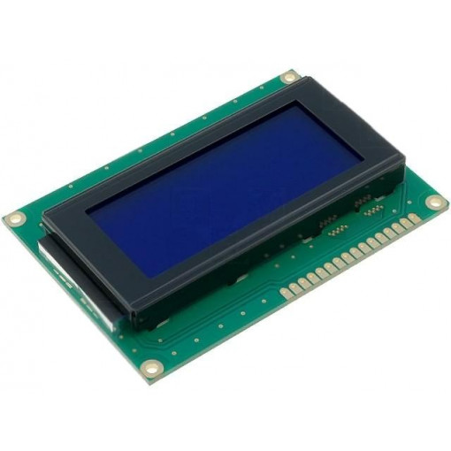 RC1604A-BIW-ESV; Display: LCD; alphanumeric; STN Negative; 16x4; blue; 87x60x13.6mm; RAYSTAR OPTRONICS