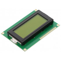 RC1604A-YHY-ESX; Display: LCD; alphanumeric; STN Positive; 16x4; yellow-green; LED; RAYSTAR OPTRONICS