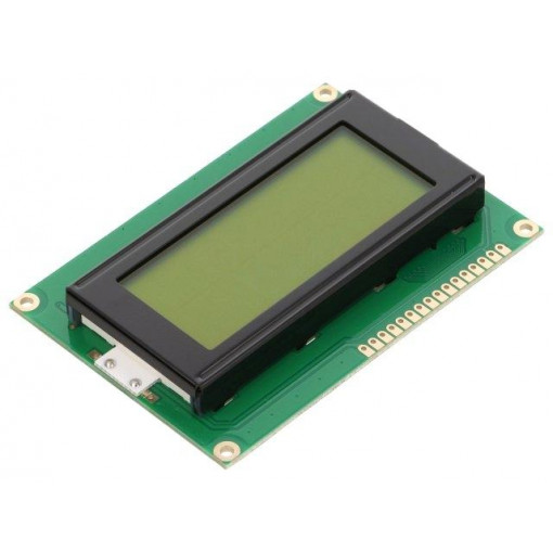 RC1604A-YHY-ESX; Display: LCD; alphanumeric; STN Positive; 16x4; yellow-green; LED; RAYSTAR OPTRONICS