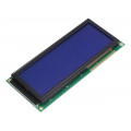 RC2004C-BIW-ESX; Display: LCD; alphanumeric; STN Positive; 20x4; blue; LED; PIN: 18; RAYSTAR OPTRONICS