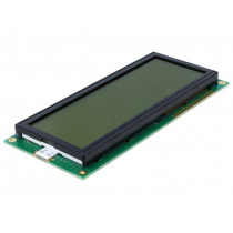 RC2004C-YHY-ESX; Display: LCD; alphanumeric; STN Positive; 20x4; yellow-green; LED; RAYSTAR OPTRONICS