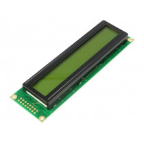 RC2402A-YHY-CSX; Display: LCD; alphanumeric; STN Positive; 24x2; green; LED; PIN: 16; RAYSTAR OPTRONICS