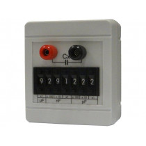 RCL-200; Decade box: capacitance; 1÷9999999pF; Number of ranges: 7; ±5%; COBI ELECTRONIC