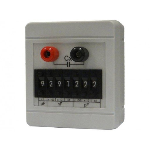 RCL-200; Decade box: capacitance; 1÷9999999pF; Number of ranges: 7; ±5%; COBI ELECTRONIC RCL-200; Decade box: capacitance; 1÷9999999pF; Number of ranges: 7; ±5%; COBI ELECTRONIC