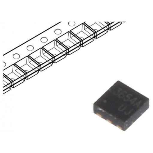 RCLAMP3654PATCT; Diode: diode networks; 8V; 3A; bidirectional; 100W; SLP1616P6; SEMTECH