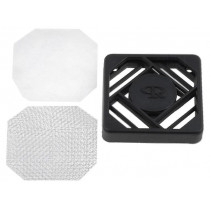 RCP-060-T; Guard; 60x60mm; Mat: plastic; Mounting: screw; A: 60mm; B: 6mm; D: 64mm; RICHCO