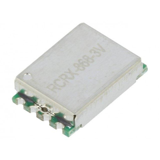RCRX-868-L; Module: RF; AM receiver; ASK,OOK; 868.35MHz; -109dBm; 3÷3.6VDC; RADIOCONTROLLI