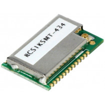RCS1KSMT-434; Module: RF; 434MHz; -112dBm; 2.2÷3.6VDC; 20dBm; Mounting: SMD; RADIOCONTROLLI