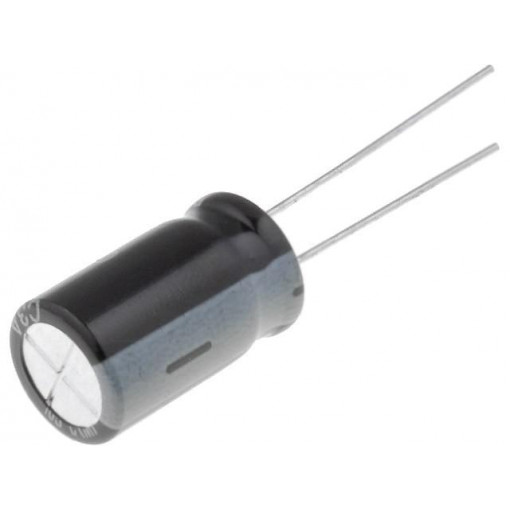 RD1J227M10016BB; Capacitor: electrolytic; THT; 220uF; 63VDC; Ø10x16mm; Pitch: 5mm; SAMWHA RD1J227M10016BB; Capacitor: electrolytic; THT; 220uF; 63VDC; Ø10x16mm; Pitch: 5mm; SAMWHA